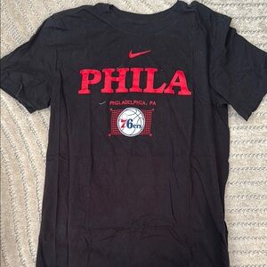 Nike Black Philadelphia 76ers T-Shirt